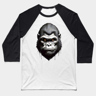 Angry Silverback Gorilla: Unleash the Power of Nature! Baseball T-Shirt